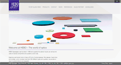 Desktop Screenshot of hebo-glass.com